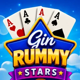 Ícone de Gin Rummy Stars — Cartas