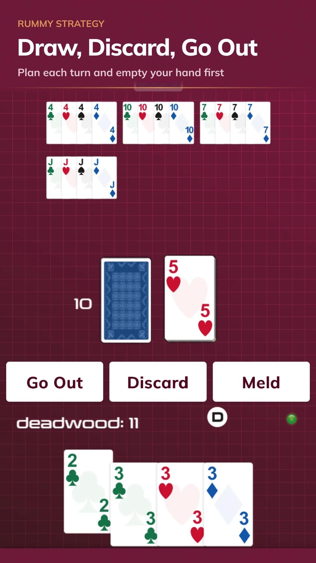 Rummy Card Game Classic screenshot