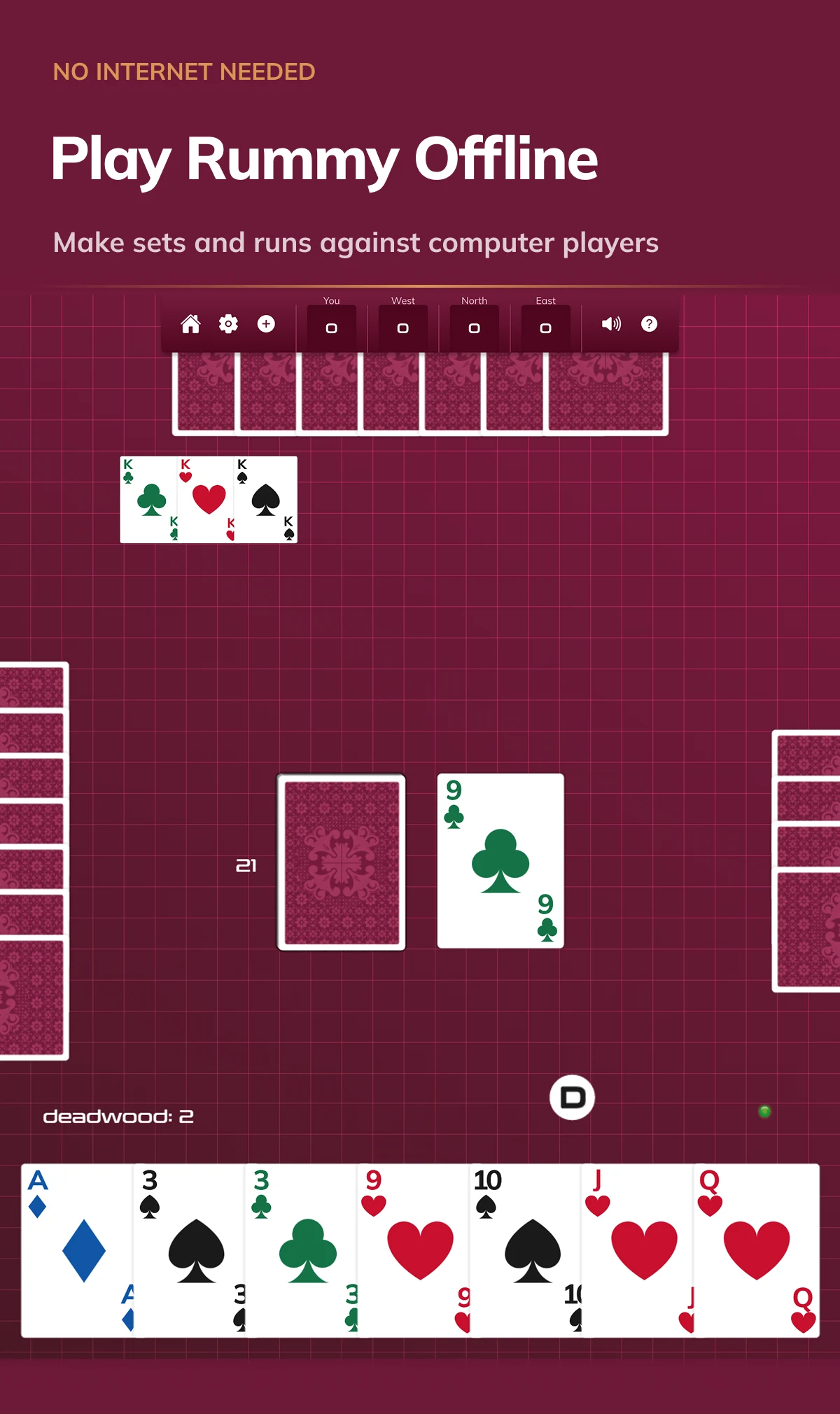 Rummy Card Game Classic screenshot